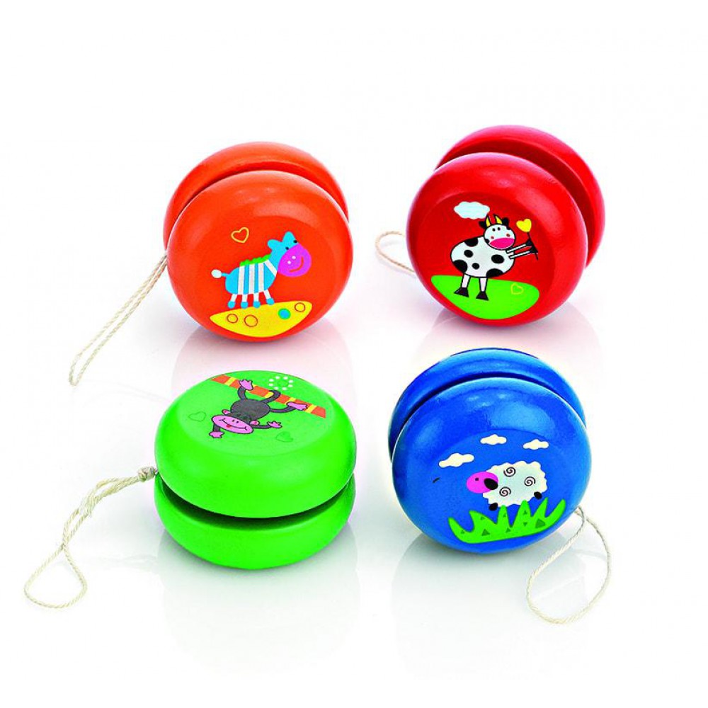 ΜΠΟΜΠΟΝΙΕΡΕΣ ΞΥΛΙΝΑ ΓΙΟΓΙΟ ΖΩΑ ΤΟΥ ΔΑΣΟΥΣ 4 ΧΡΩΜΑΤΩΝ Φ5Χ3,5Υ 