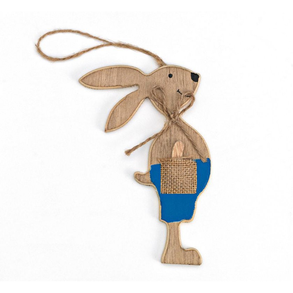 ΞΥΛΙΝΗ ΜΠΟΜΠΟΝΙΕΡΑ ΛΑΓΟΥΔΑΚΙ 9Χ15 ΜΠΛΕ ΣΥ=24 