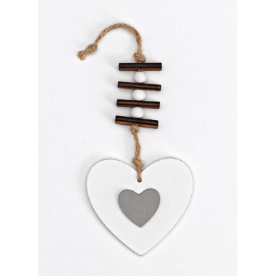 ΞΥΛΙΝΗ ΜΠΟΜΠΟΝΙΕΡΑ ΚΑΡΔΙΑ ΛΕΥΚΗ 8Χ8 ΣΥ=20