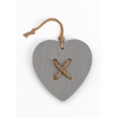 ΞΥΛΙΝΗ ΜΠΟΜΠΟΝΙΕΡΑ ΚΑΡΔΙΑ 9Χ9 ΓΚΡΙ ΣΥ=18