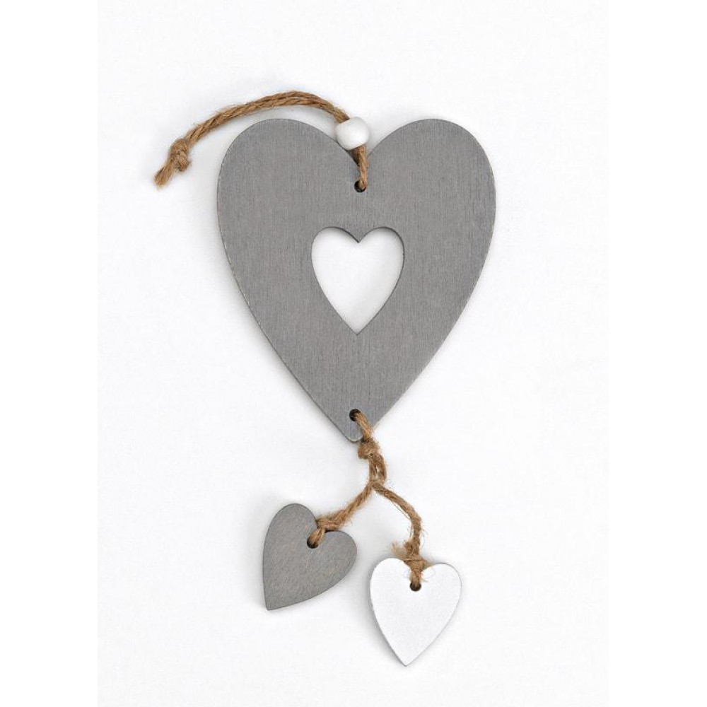 ΞΥΛΙΝΗ ΜΠΟΜΠΟΝΙΕΡΑ ΚΑΡΔΙΑ 8Χ10 ΓΚΡΙ ΣΥ=24 