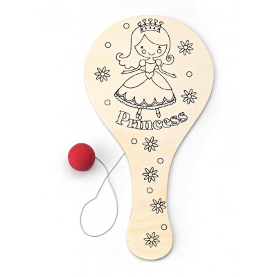 ΜΠΟΜΠΟΝΙΕΡΑ ΞΥΛΙΝΗ ΡΑΚΕΤΑ ΠΡΙΓΚΙΠΙΣΣΑ 12X23Y