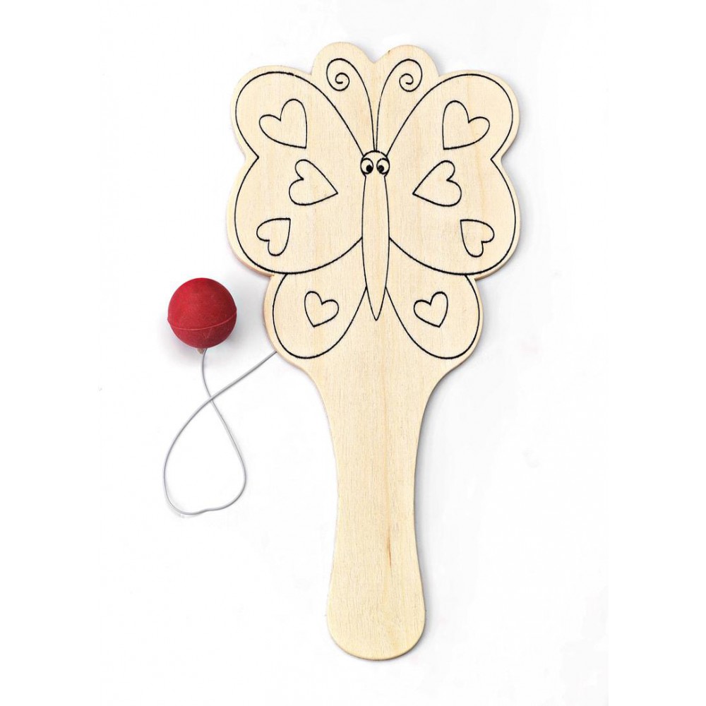 ΜΠΟΜΠΟΝΙΕΡΑ ΞΥΛΙΝΗ ΡΑΚΕΤΑ ΠΕΤΑΛΟΥΔΑ 11Χ23Υ 