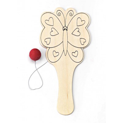 ΜΠΟΜΠΟΝΙΕΡΑ ΞΥΛΙΝΗ ΡΑΚΕΤΑ ΠΕΤΑΛΟΥΔΑ 11Χ23Υ