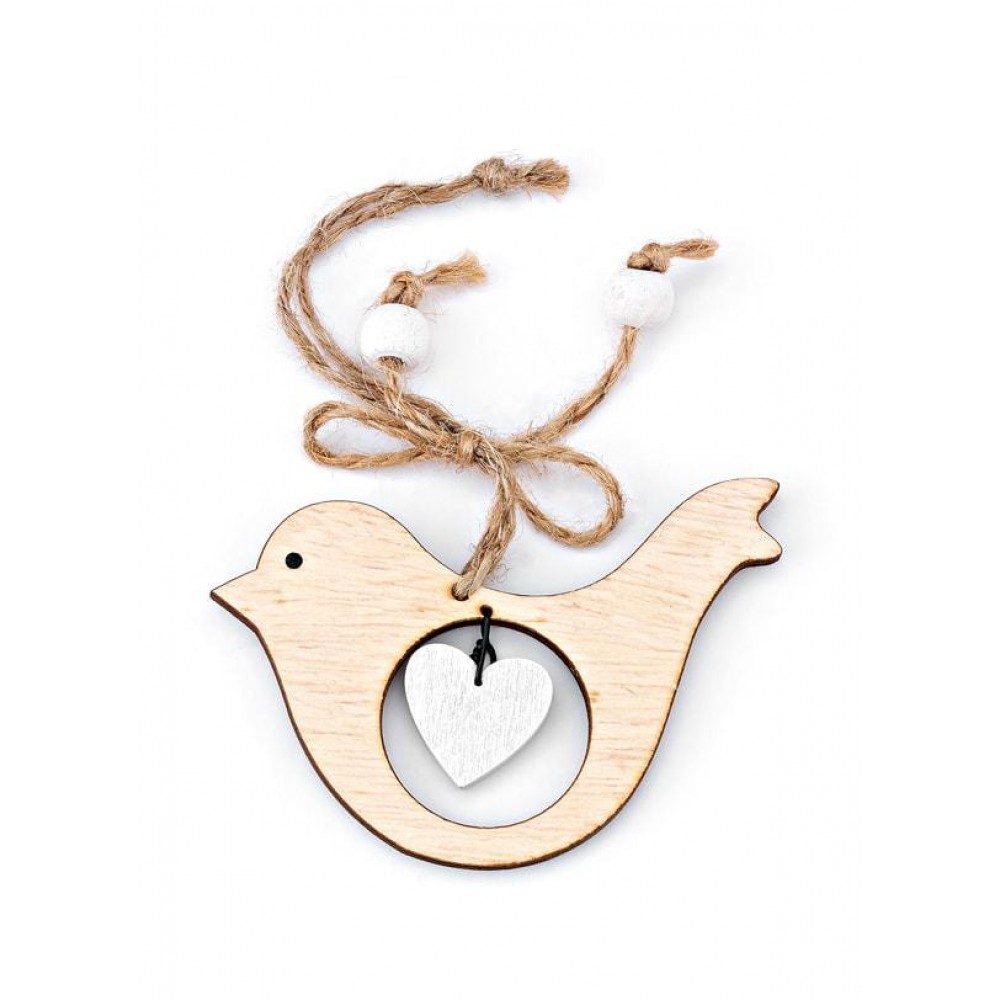 ΞΥΛΙΝΗ ΜΠΟΜΠΟΝΙΕΡΑ ΠΟΥΛΑΚΙ ΚΑΡΔΙΑ 9Χ6 ΣΥ=15 