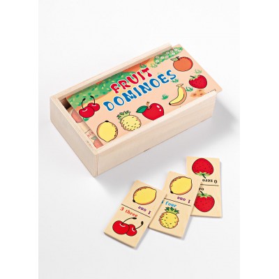 ΜΠΟΜΠΟΝΙΕΡΑ ΞΥΛΙΝΟ ΝΤΟΜΙΝΟ ΜΕ ΦΡΟΥΤΑ 9Χ15Χ4Υ