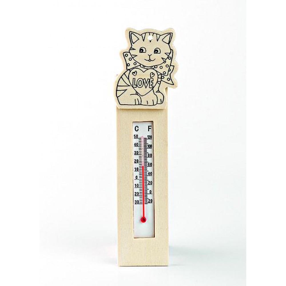 ΜΠΟΜΠΟΝΙΕΡΑ ΞΥΛΙΝΟ ΘΕΡΜΟΜΕΤΡΟ ΓΑΤΟΥΛΑ 4,5Χ18Υ 