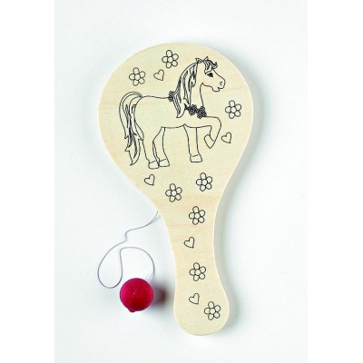 ΜΠΟΜΠΟΝΙΕΡΑ ΞΥΛΙΝΗ ΡΑΚΕΤΑ ΜΟΝΟΚΕΡΟΣ 12Χ23Υ