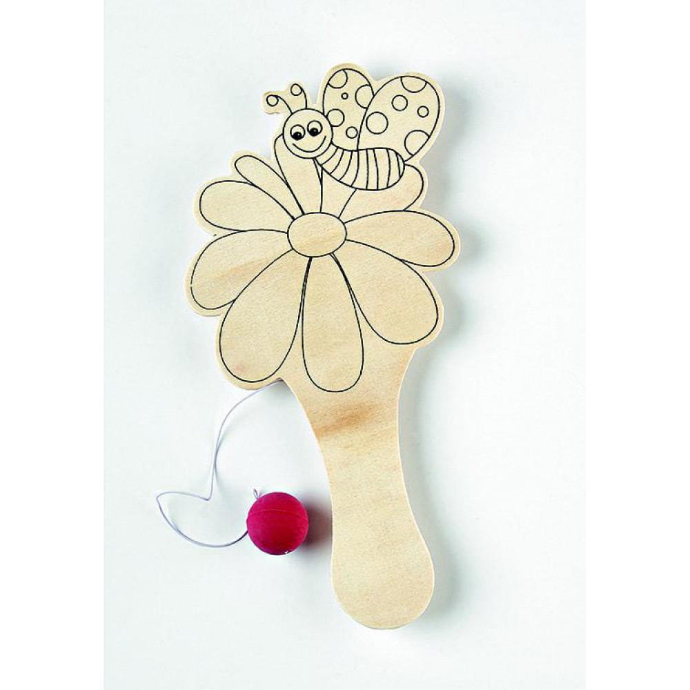 ΜΠΟΜΠΟΝΙΕΡΑ ΞΥΛΙΝΗ ΡΑΚΕΤΑ ΛΟΥΛΟΥΔΙ 11Χ23Υ 