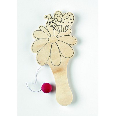 ΜΠΟΜΠΟΝΙΕΡΑ ΞΥΛΙΝΗ ΡΑΚΕΤΑ ΛΟΥΛΟΥΔΙ 11Χ23Υ