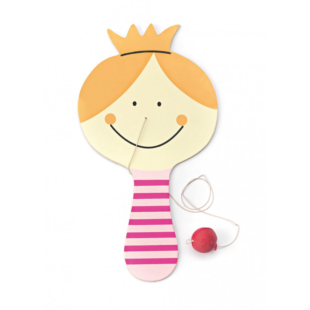 ΜΠΟΜΠΟΝΙΕΡΑ ΞΥΛΙΝΗ ΡΑΚΕΤΑ ΠΡΙΓΚΙΠΙΣΣΑ 14Χ25 