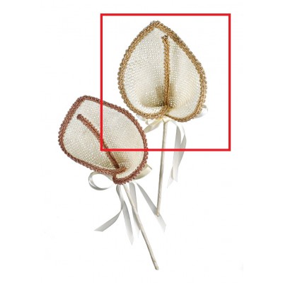 ΥΦΑΣΜΑΤΙΝΗ ΜΠΟΜΠΟΝΙΕΡΑ ΚΡΙΝΟ ΕΚΡΟΥ ΧΡΥΣΟ 9Χ12Χ27Υ