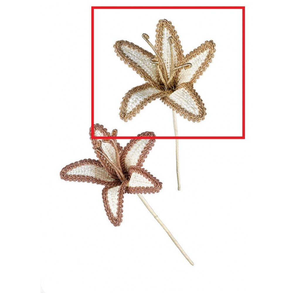 ΥΦΑΣΜΑΤΙΝΗ ΜΠΟΜΠΟΝΙΕΡΑ ΛΙΛΙΟΥΜ ΕΚΡΟΥ ΧΡΥΣΟ 12Χ9Χ23Υ 