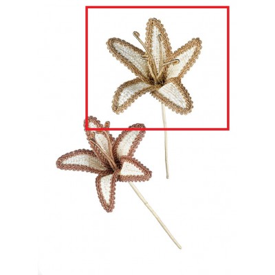 ΥΦΑΣΜΑΤΙΝΗ ΜΠΟΜΠΟΝΙΕΡΑ ΛΙΛΙΟΥΜ ΕΚΡΟΥ-ΧΡΥΣΟ 12Χ9Χ23Υ