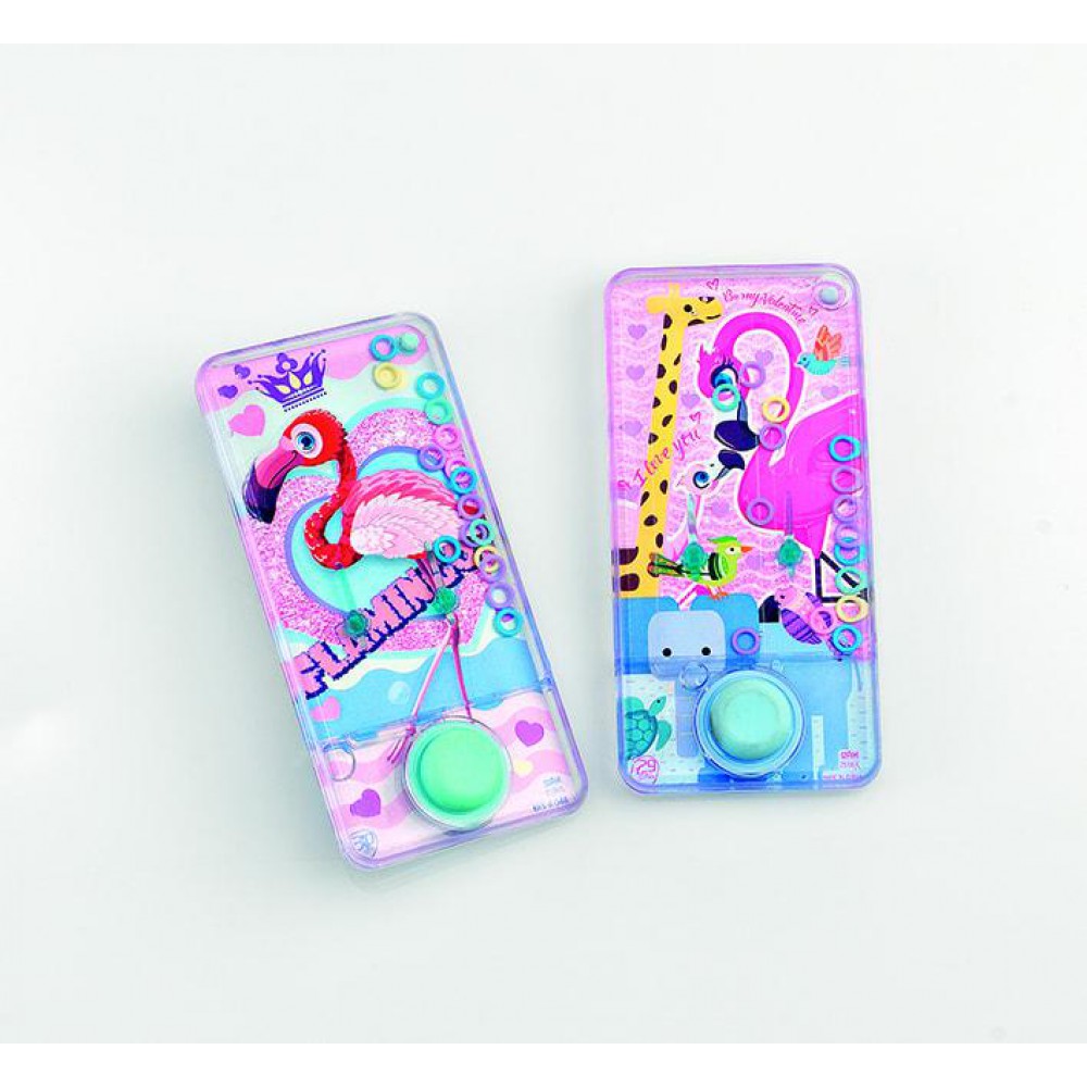 ΑΚΡΥΛΙΚΕΣ ΜΠΟΜΠΟΝΙΕΡΕΣ WATER GAME ΦΛΑΜΙΝΓΚΟ 2 ΣΧΕΔΙΩΝ 14Χ7Υ 