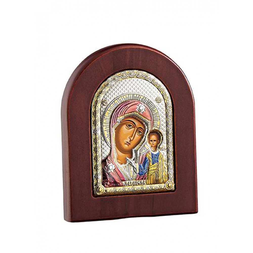 ΜΠΟΜΠΟΝΙΕΡΑ ΑΣΗΜΕΝΙΑ ΕΙΚΟΝΑ 7,5Χ9,5 ΠΑΝΑΓΙΑ ΚΑΖΑΝ ΧΡΩΜΑ 7,5X9,5 