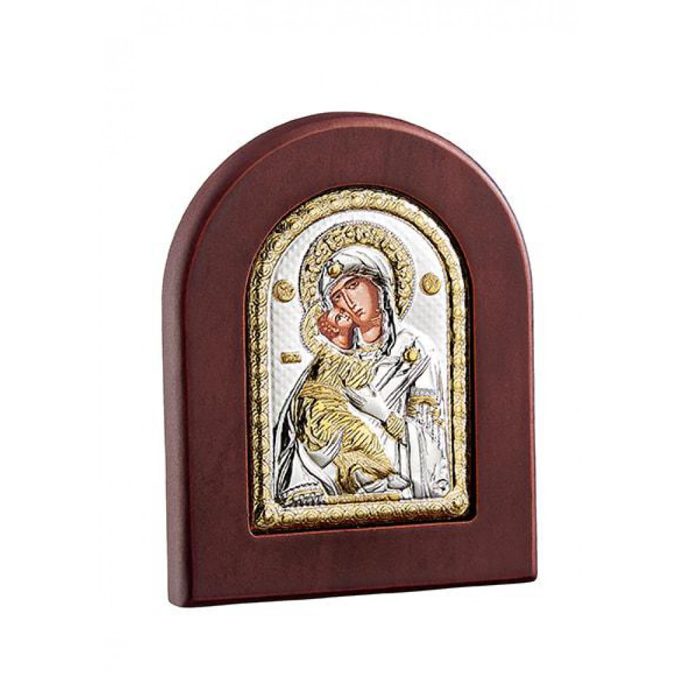 ΜΠΟΜΠΟΝΙΕΡΑ ΑΣΗΜΕΝΙΑ ΕΙΚΟΝΑ 7,5Χ9,5 ΠΑΝΑΓΙΑ ΒΛΑΔΗΜΗΡ ΧΡΩΜ 7,5X9,5 