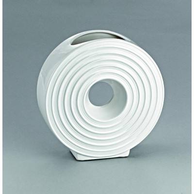 ΒΑΖΟ ΛΕΥΚΟ ΠΟΡΣΕΛΑΝΙΝΟ ΑΝΑΓΛΥΦΟ 24Χ8Χ24Υ