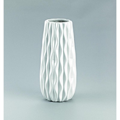 ΒΑΖΟ ΛΕΥΚΟ ΠΟΡΣΕΛΑΝΙΝΟ ΑΝΑΓΛΥΦΟ Φ13Χ30Υ