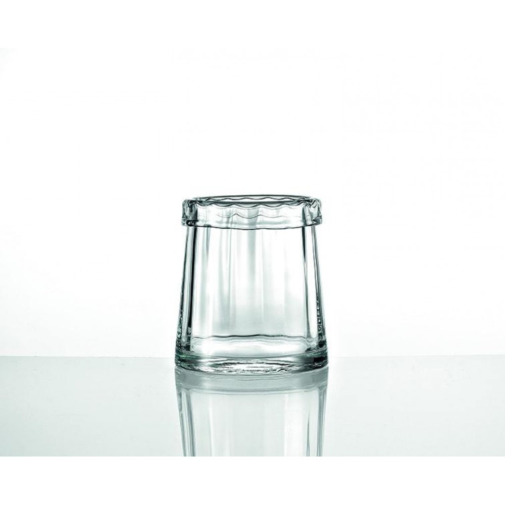 ΒΑΖΟ ΓΥΑΛΙΝΟ ΔΙΑΦΑΝΟ Φ15Χ15Υ 