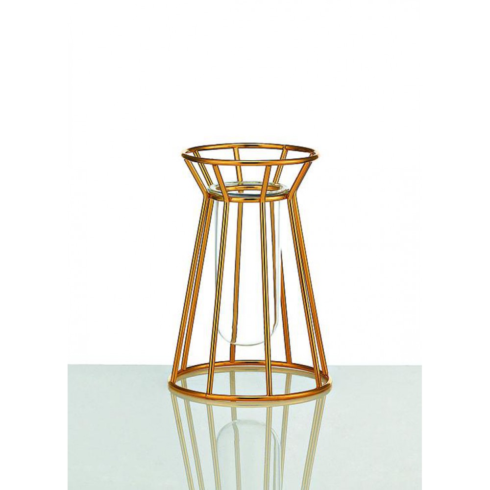 ΜΕΤΑΛΛΙΚΟ ΧΡΥΣΟ ΑΝΘΟΔΟΧΕΙΟ Φ12Φ10Χ17Υ 