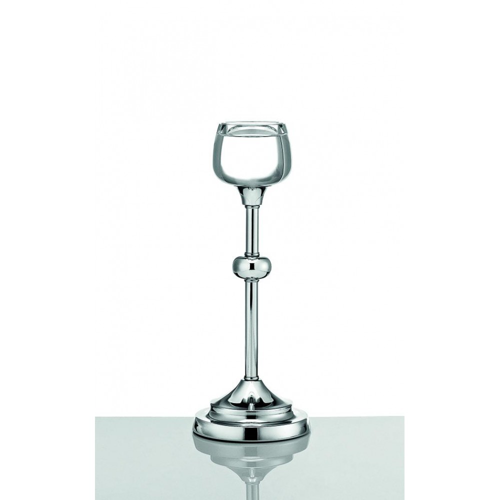 ΚΗΡΟΠΗΓΙΟ ΜΟΝΟΚΕΡΟ ΙΝΟΧ & ΚΡΥΣΤΑΛΛΟ Φ12Χ30Υ 