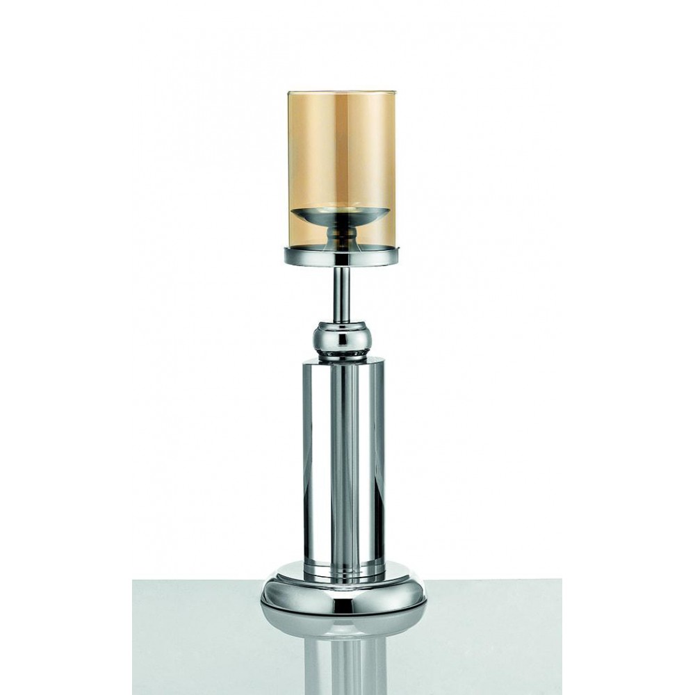 ΚΗΡΟΠΗΓΙΟ ΜΟΝΟΚΕΡΟ ΙΝΟΧ & ΚΡΥΣΤΑΛΛΟ Φ12Χ36Υ 