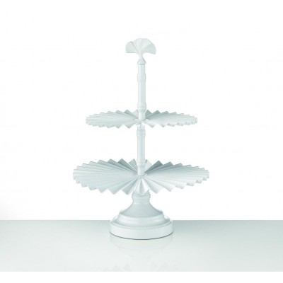 ΕΤΑΖΕΡΑ ΜΕΤΑΛΛΙΚΗ ΛΕΥΚΗ 2 ΕΠΙΠΕΔΩΝ Φ30Φ25Χ43Υ