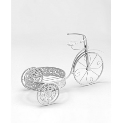 ΜΕΤΑΛΛΙΚΟ ΠΟΔΗΛΑΤΟ ΛΕΥΚΟ 44Χ22Χ28Υ