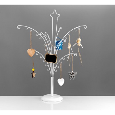 ΜΕΤΑΛΛΙΚΟ ΣΤΑΝΤ ΔΕΝΤΡΑΚΙ ΛΕΥΚΟ Φ40Χ62Υ