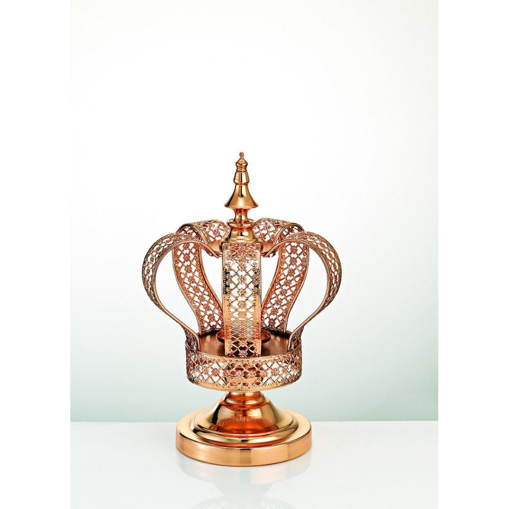 ΜΕΤΑΛΛΙΚΟ ΧΡΥΣΟ ΚΗΡΟΠΗΓΙΟ ΚΟΡΩΝΑ ΜΕ ΒΑΣΗ Φ16 23Χ34Υ 