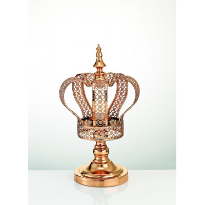 ΜΕΤΑΛΛΙΚΟ ΧΡΥΣΟ ΚΗΡΟΠΗΓΙΟ ΚΟΡΩΝΑ ΜΕ ΒΑΣΗ Φ16 23Χ38Υ