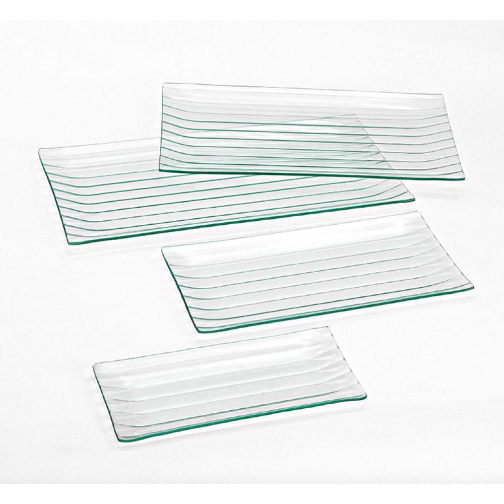 ΓΥΑΛΙΝΕΣ ΠΙΑΤΕΛΕΣ ΠΑΡΑΛΛΗΛΟΓΡΑΜΜΕΣ ΣΕΤ 4 ΤΜΧ 44Χ22 39Χ21 