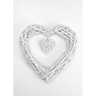 ΚΑΡΔΙΑ ΛΕΥΚΗ ΜΠΑΜΠΟΥ 30Χ30