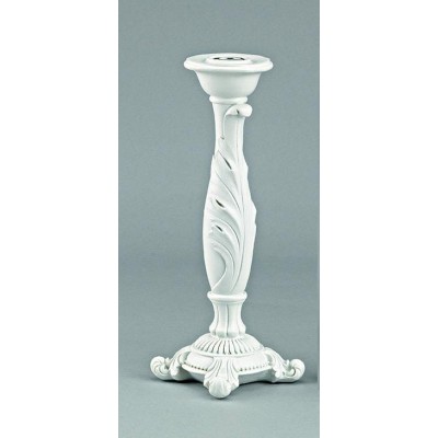 ΚΗΡΟΠΗΓΙΟ ΞΥΛΙΝΟ ΛΕΥΚΟ 9X9X22cm ΥΨΟΣ