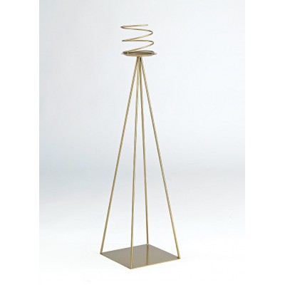 ΜΕΤΑΛΛΙΚΟΣ ΚΗΡΟΣΤΑΤΗΣ ΠΥΡΑΜΙΔΑ 20Χ20Χ78 ΚΕΡΙ Φ10