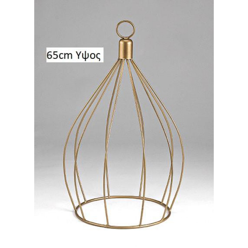 ΜΕΤΑΛΛΙΚΗ ΔΙΑΚΟΣΜΗΤΙΚΗ ΚΟΛΟΚΥΘΑ Φ33 ΒΑΣΗ Φ40 ΜΕΣΗ 65Υ 