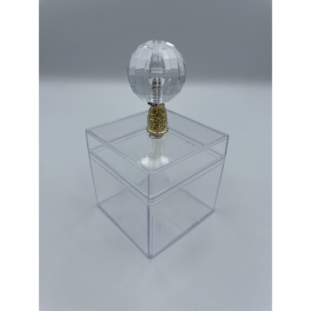 ΜΠΟΜΠΟΝΙΕΡΑ PVC ΜΠΙΖΟΥΤΙΕΡΑ ΜΕ ΔΙΑΜΑΝΤΑΚΙ 5Χ5Χ8.5Υ 