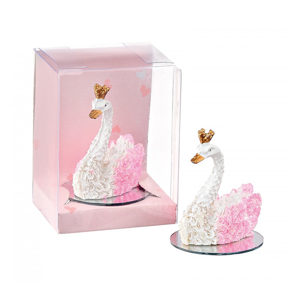 ΜΠΟΜΠΟΝΙΕΡΑ ΓΥΑΛΙΝΟΣ ΚΥΚΝΟΣ ΜΕ ΣΤΕΜΜΑ ΣΕ PVC KOYTAKI 6x5x8cm 