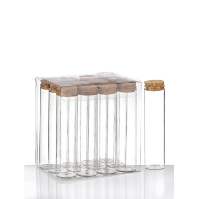 ΜΠΟΜΠΟΝΙΕΡΑ ΓΥΑΛΙΝΟΣ ΣΩΛΗΝΑΣ ΜΕ ΦΕΛΛΟ Φ3Χ12CM