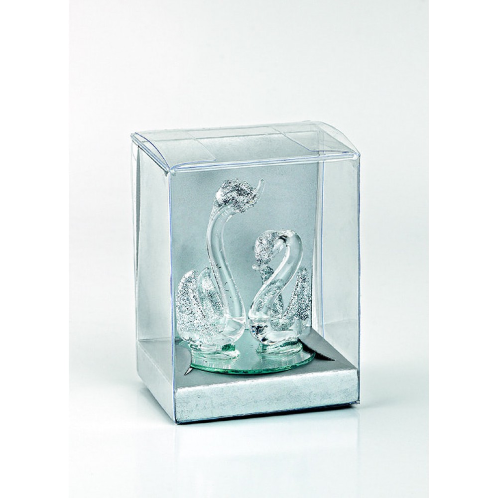 ΓΥΑΛΙΝΗ ΜΠΟΜΠΟΝΙΕΡΑ ΚΥΚΝΟΙ ΑΣΗΜΙ 6Χ5Χ8Υ 