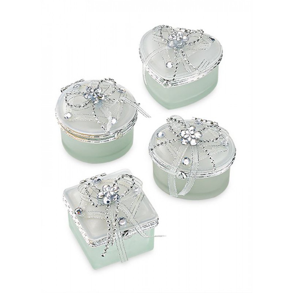 ΜΠΟΜΠΟΝΙΕΡΑ ΓΥΑΛΙΝΗ ΜΠΙΖΟΥΤΙΕΡΑ ΛΟΥΛΟΥΔΙ 4 ΣΧΕΔΙΩΝ 7Χ7Χ5 