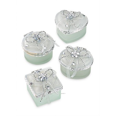 ΜΠΟΜΠΟΝΙΕΡΑ ΓΥΑΛΙΝΗ ΜΠΙΖΟΥΤΙΕΡΑ ΛΟΥΛΟΥΔΙ 4 ΣΧΕΔΙΩΝ 7Χ7Χ5