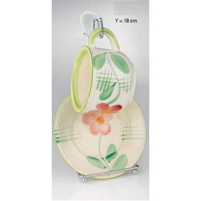 ΚΕΡΑΜΙΚΗ ΜΠΟΜΠΟΝΙΕΡΑ ΦΛΥΤΖΑΝΙ ΠΙΑΤΑΚΙ ΠΡΑΣΙΝΟ ΣΕ ΜΕΤΑΛΛΙΚΗ ΒΑΣΗ 18Υ