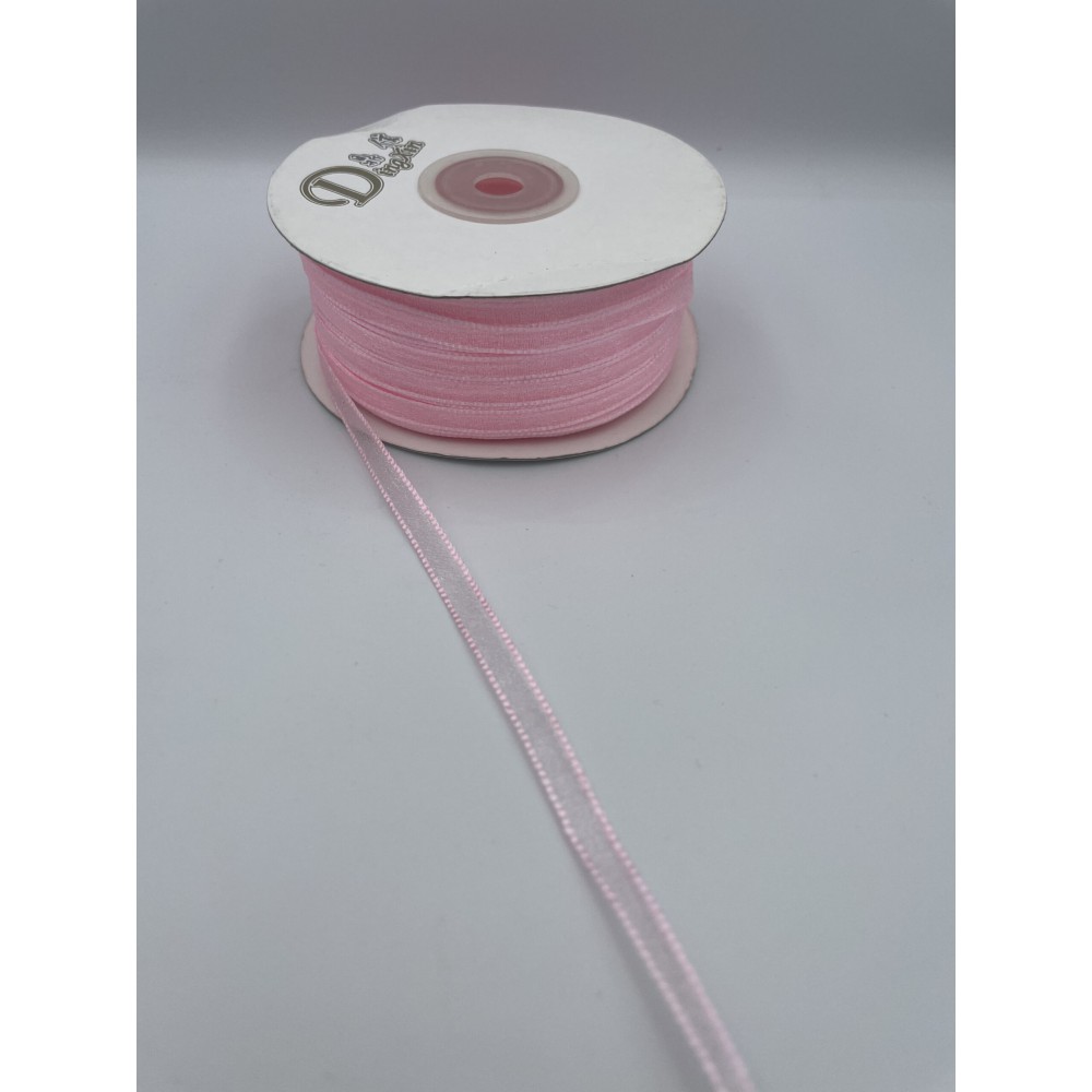 ΚΟΡΔΕΛΑ ΟΡΓΑΝΤΖΑ ΡΟΖ 0,5ΕΚ.100Μ. 