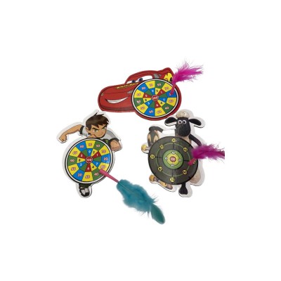 ΜΠΟΜΠΟΝΙΕΡΕΣ ΜΑΓΝΗΤΙΚΟΙ ΣΤΟΧΟΙ ΜΕ ΗΡΩΕΣ 3 ΣΧΕΔΙΩΝ 12X9cm