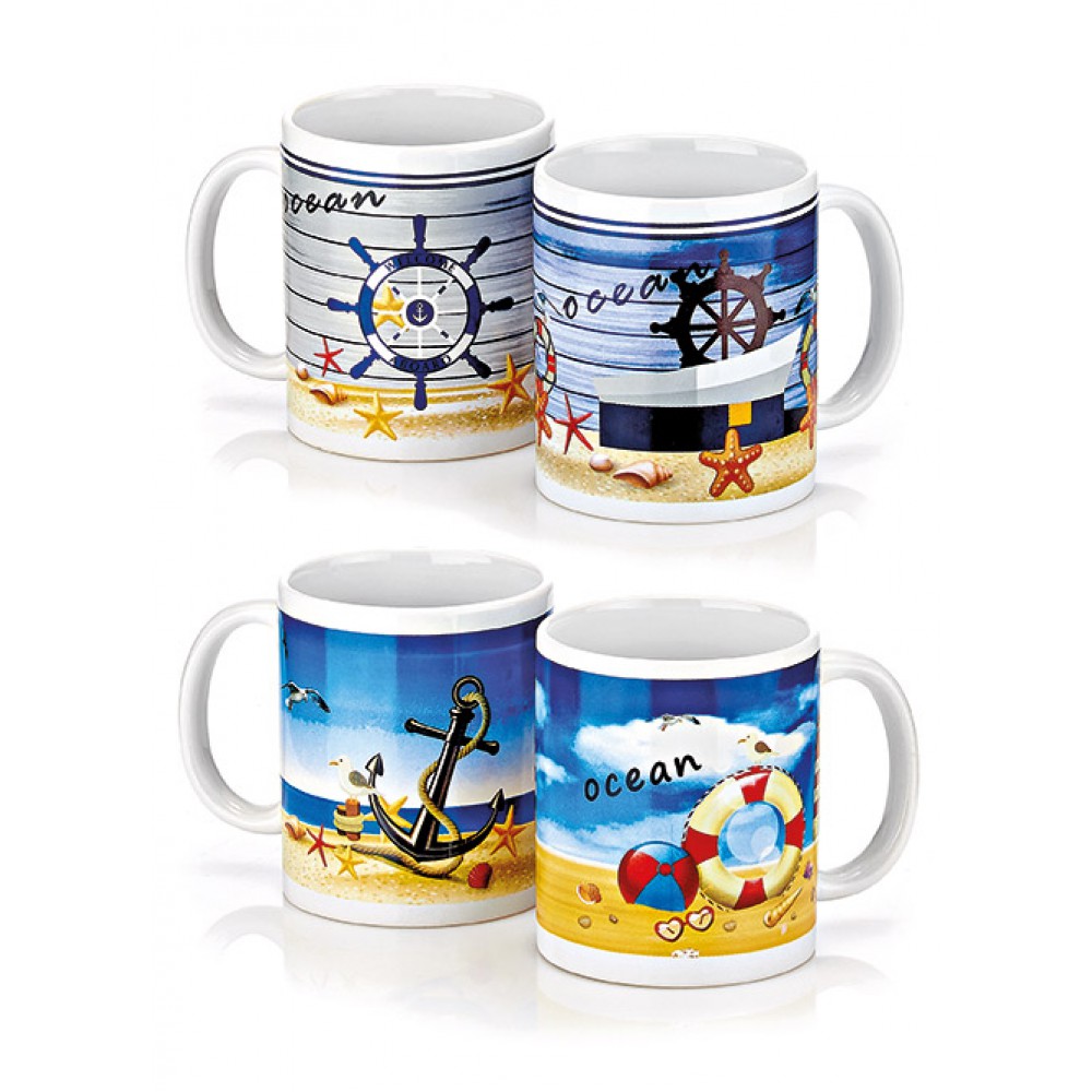 ΜΠΟΜΠΟΝΙΕΡΑ ΚΕΡΑΜΙΚΗ ΚΟΥΠΑ ΝΑΥΤΙΚΗ 4 ΣΧΕΔΙΩΝ Φ8Χ9.5Υ 