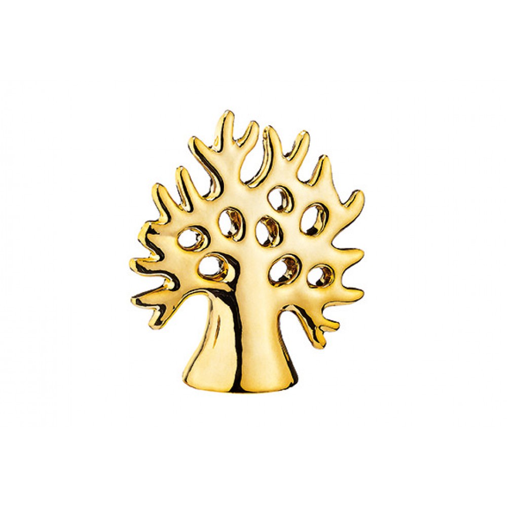 ΜΠΟΜΠΟΝΙΕΡΑ ΚΕΡΑΜΙΚΟ ΔΕΝΤΡΟ ΤΗΣ ΖΩΗΣ ΧΡΥΣΟ 9.5Χ4Χ11Υ 