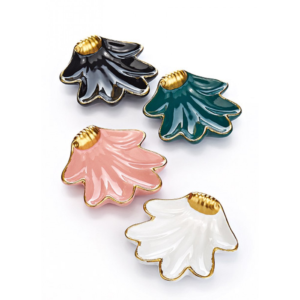 ΜΠΟΜΠΟΝΙΕΡΑ ΚΕΡΑΜΙΚΟ ΜΠΟΛ ΦΥΛΛΟ ΜΕ ΧΡΥΣΕΣ ΛΕΠΤΟΜΕΡΕΙΕΣ ΣΕ 4 ΧΡΩΜΑΤΑ 13.5X14X3Y 