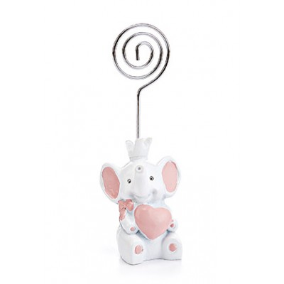 ΜΠΟΜΠΟΝΙΕΡΑ ΚΕΡΑΜΙΚΟ ΕΛΕΦΑΝΤΑΚΙ ΡΟΖ ΜΕΜΟ  4Χ12